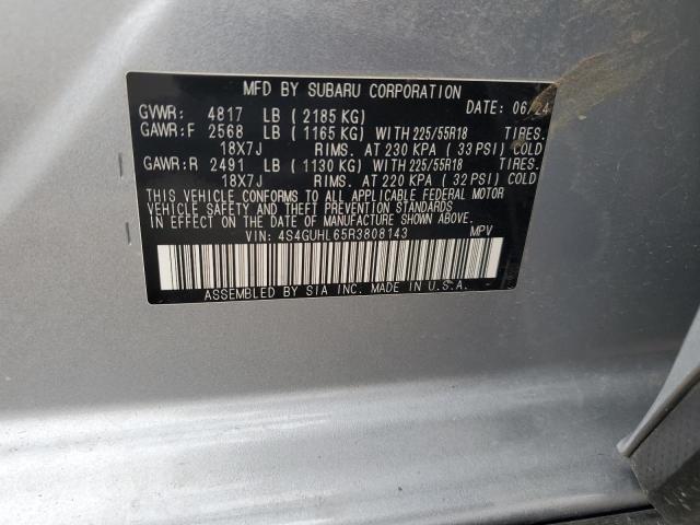 2024 SUBARU CROSSTREK - 4S4GUHL65R3808143