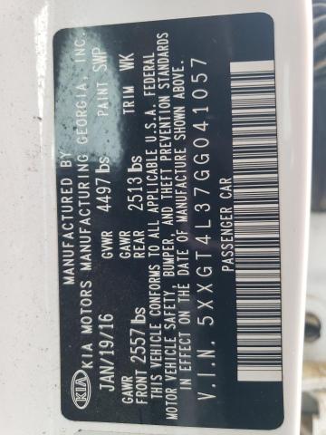 2016 KIA OPTIMA LX 5XXGT4L37GG041057