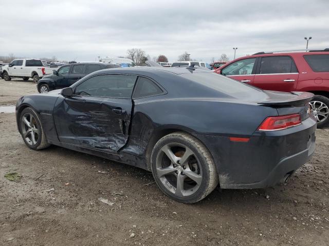 CHEVROLET CAMARO LT 2014 blue  gas 2G1FB1E33E9188015 photo #3