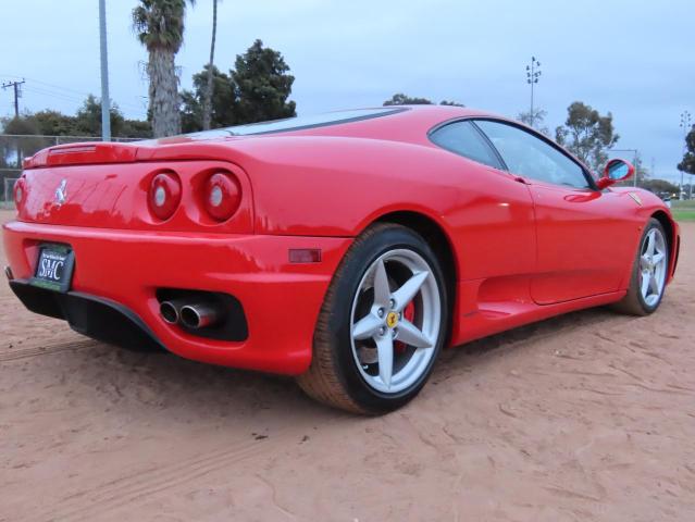 FERRARI 360 MODENA 2003 red  gas ZFFYU51A930134054 photo #4