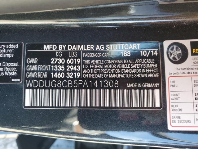 VIN WDDUG8CB5FA141308 2015 MERCEDES-BENZ S-CLASS no.13