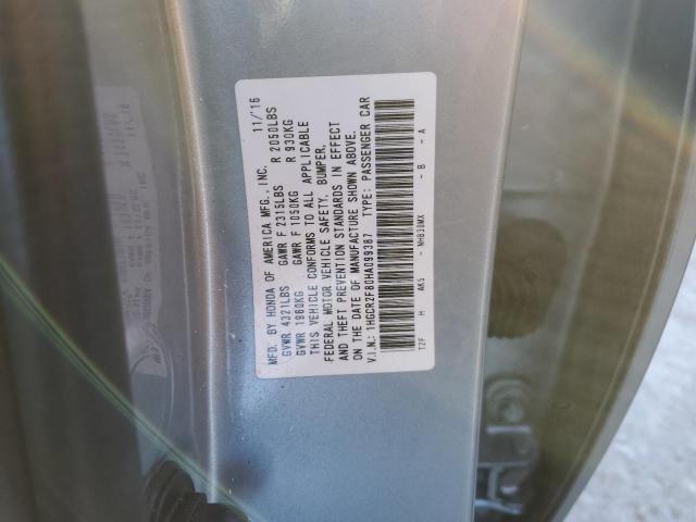 2017 HONDA ACCORD EXL - 1HGCR2F80HA099387