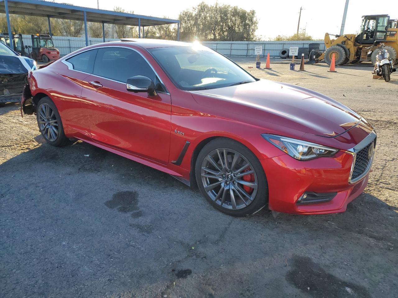 Lot #3024395543 2017 INFINITI Q60 RED SP