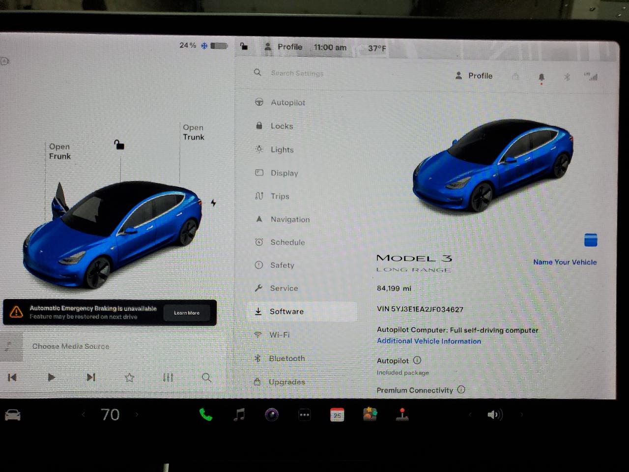 Lot #3020834759 2018 TESLA MODEL 3