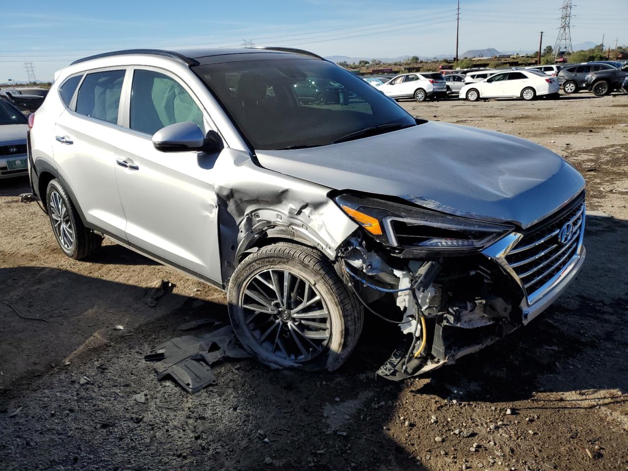 Lot #3055167975 2020 HYUNDAI TUCSON LIM