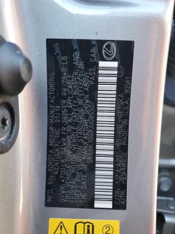 2018 LEXUS ES 350 - 58ABK1GG9JU095507