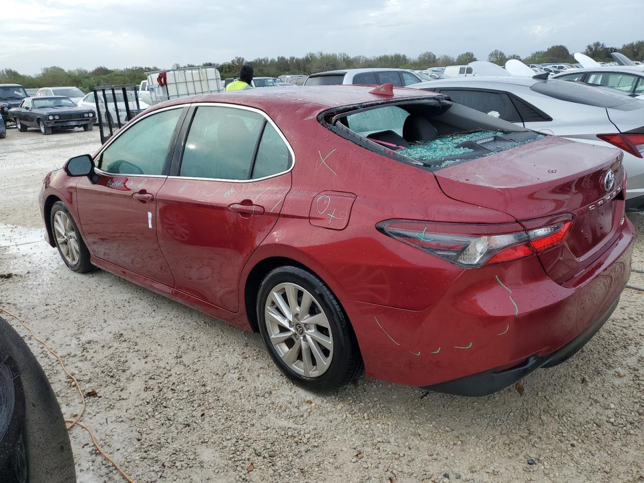 Lot #2980897376 2021 TOYOTA CAMRY LE