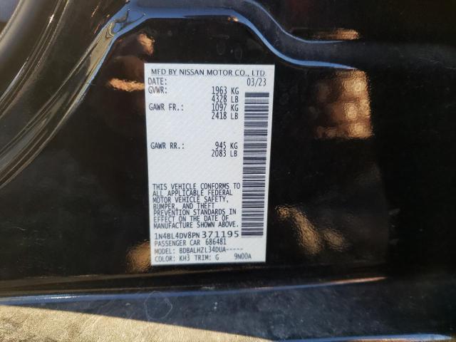 VIN 1N4BL4DV8PN371195 2023 Nissan Altima, SV no.13