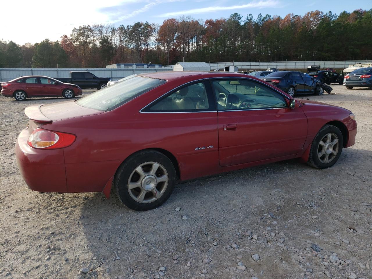 Lot #3027080775 2003 TOYOTA CAMRY SOLA