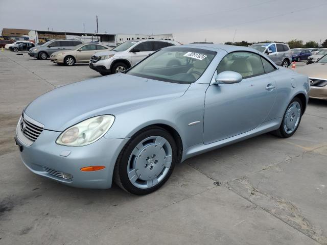 LEXUS SC 430 2004 blue  gas JTHFN48Y840053210 photo #1