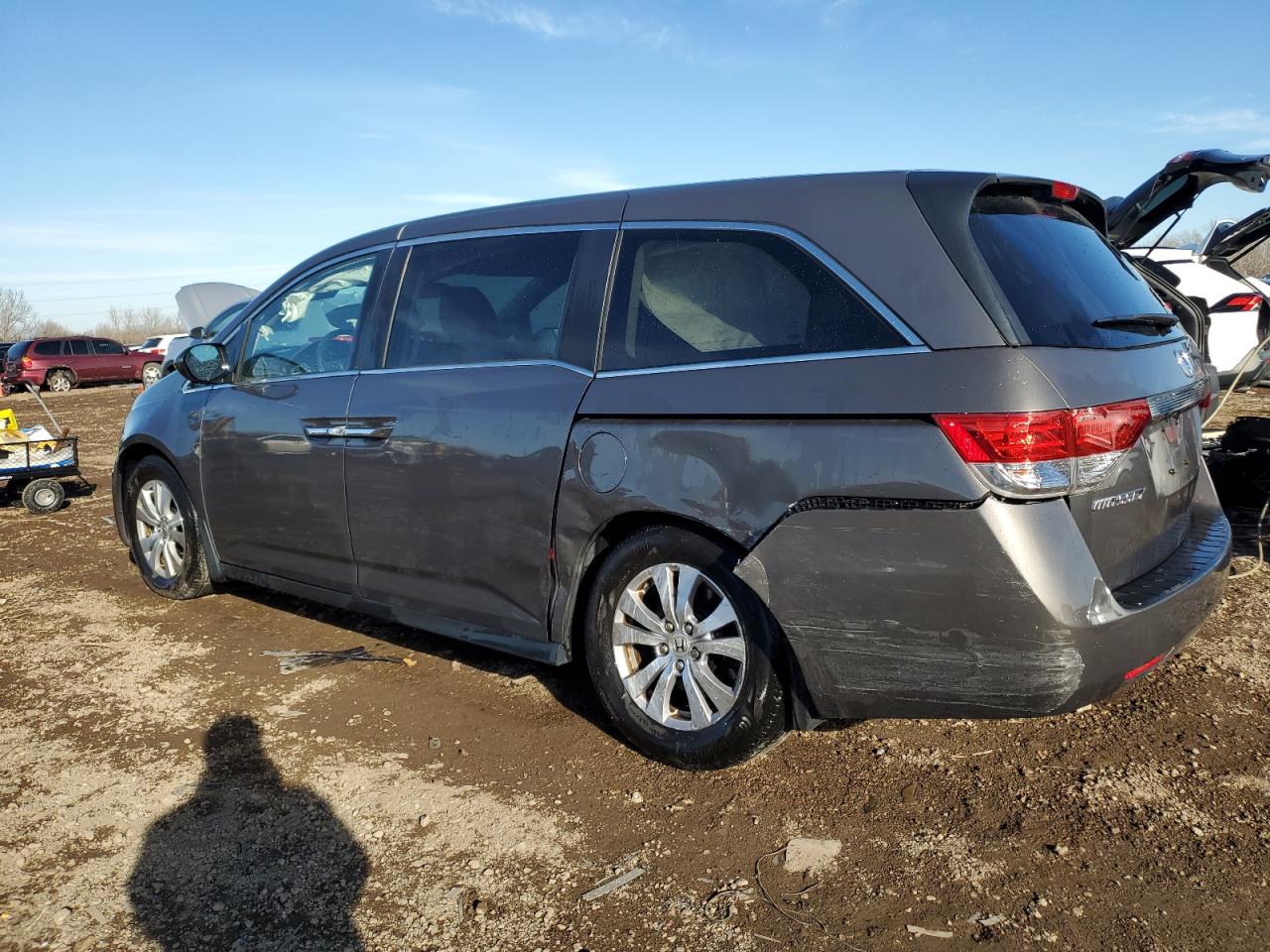 Lot #3023193143 2015 HONDA ODYSSEY EX