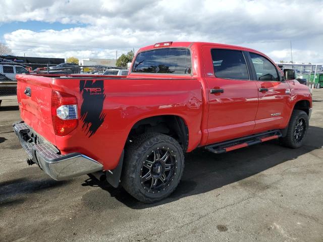 TOYOTA TUNDRA CRE 2016 red  flexible fuel 5TFDW5F15GX526333 photo #4