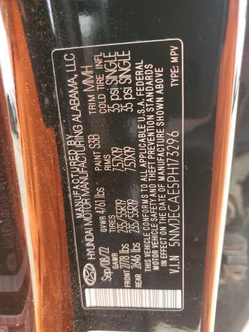 2023 HYUNDAI TUCSON LIM - 5NMJECAE5PH173296