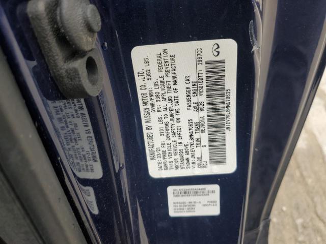 2021 INFINITI Q60 LUXE JN1EV7KL8MM470625
