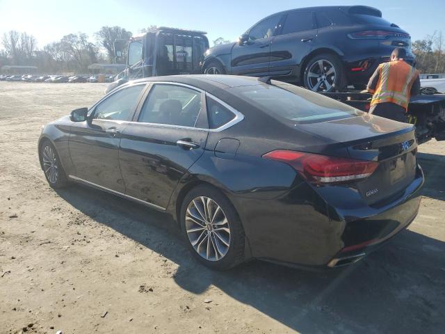 HYUNDAI GENESIS 3. 2015 black sedan 4d gas KMHGN4JE6FU061013 photo #3