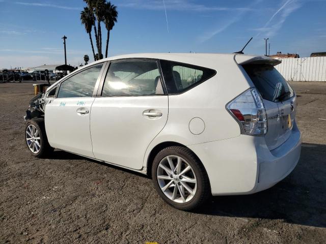 TOYOTA PRIUS V 2013 white  hybrid engine JTDZN3EU4D3228738 photo #3