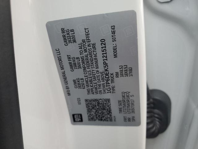 2023 GMC CANYON AT4 - 1GTP6DEK5P1215120