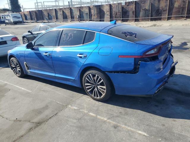 KIA STINGER 2019 blue  gas KNAE15LA8K6066314 photo #3