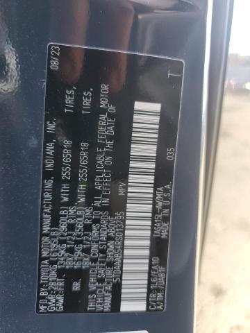 2024 TOYOTA GRAND HIGH - 5TDAAAB54RS013795