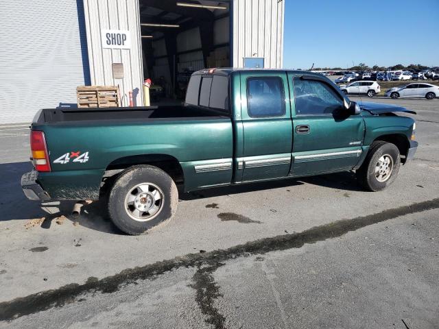 CHEVROLET SILVERADO 2002 green  gas 2GCEK19T021118544 photo #4