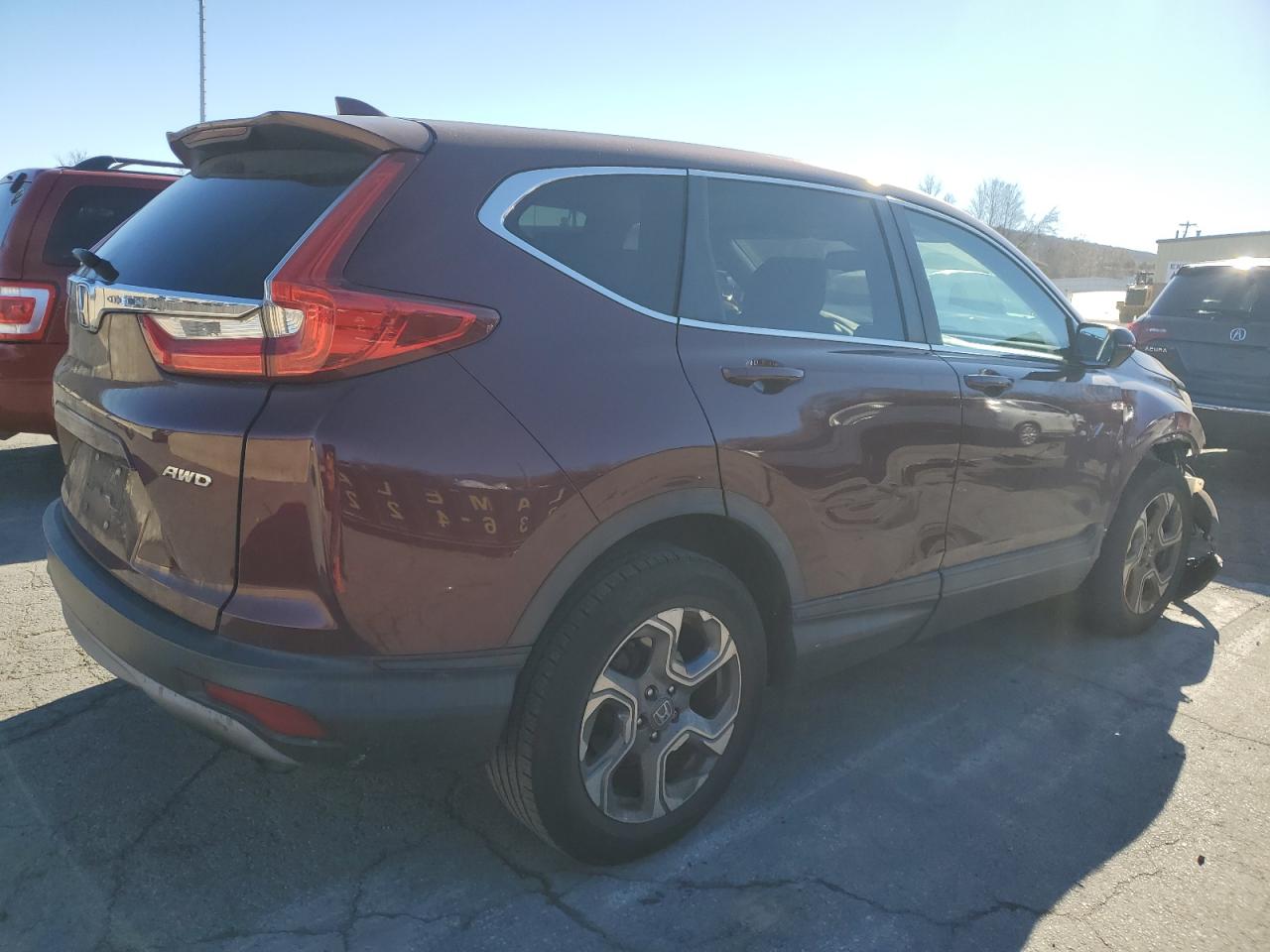 Lot #3034280092 2017 HONDA CR-V EXL