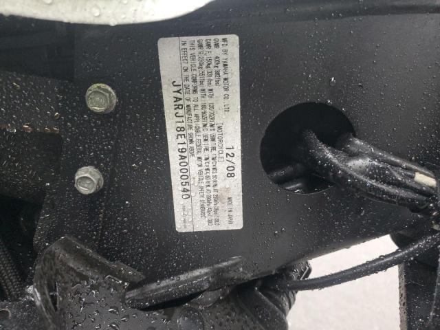 2009 YAMAHA FZ6 R JYARJ18E19A000540