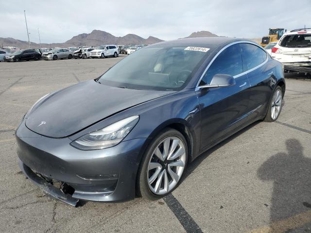 TESLA MODEL 3 2018 gray  electric 5YJ3E1EA4JF154879 photo #1