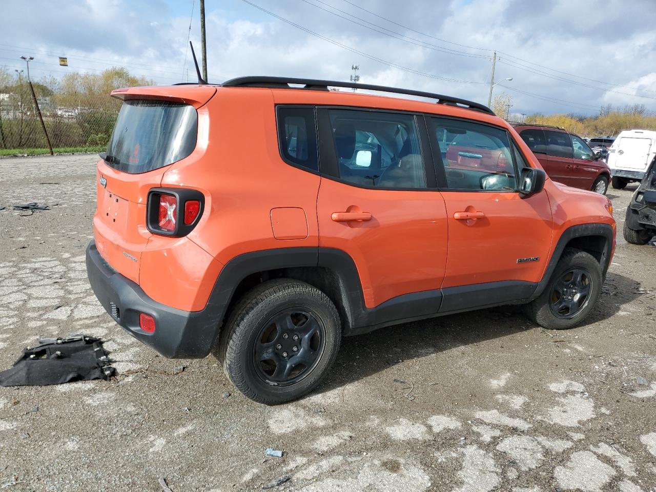 Lot #3023389273 2019 JEEP RENEGADE S