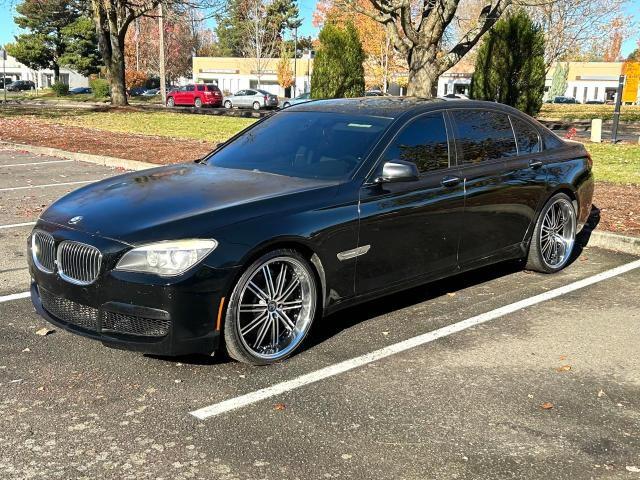 BMW 750 LI 2012 black sedan 4d gas WBAKB8C52CC964480 photo #3