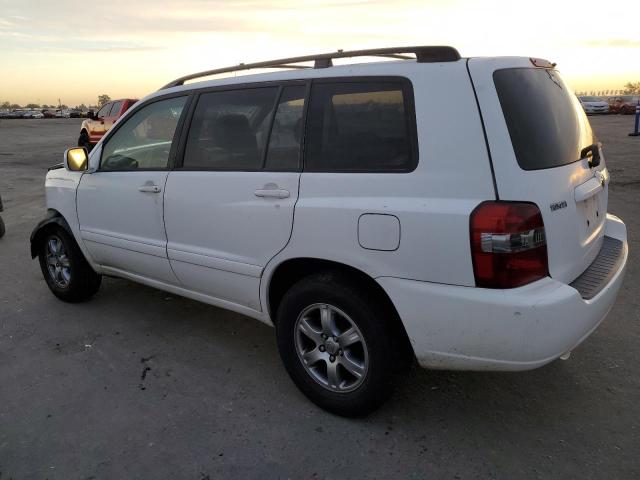 TOYOTA HIGHLANDER 2005 white  gas JTEGD21A150130779 photo #3