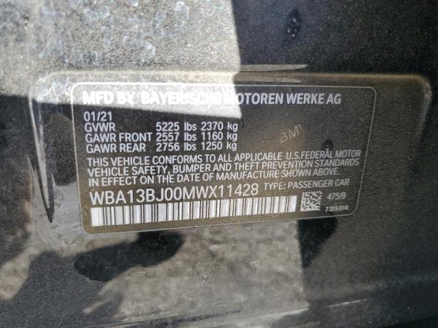 2021 BMW 530 XI - WBA13BJ00MWX11428