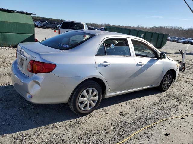 TOYOTA COROLLA BA 2009 gray sedan 4d gas JTDBL40E29J021135 photo #4