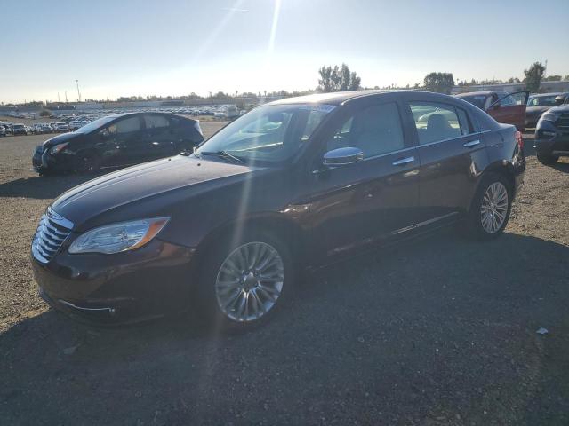 CHRYSLER 200 LIMITE 2012 brown sedan 4d flexible fuel 1C3CCBCG0CN169696 photo #1