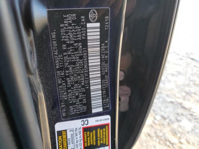 2021 TOYOTA AVALON NIG - 4T1EZ1FB5MU060831