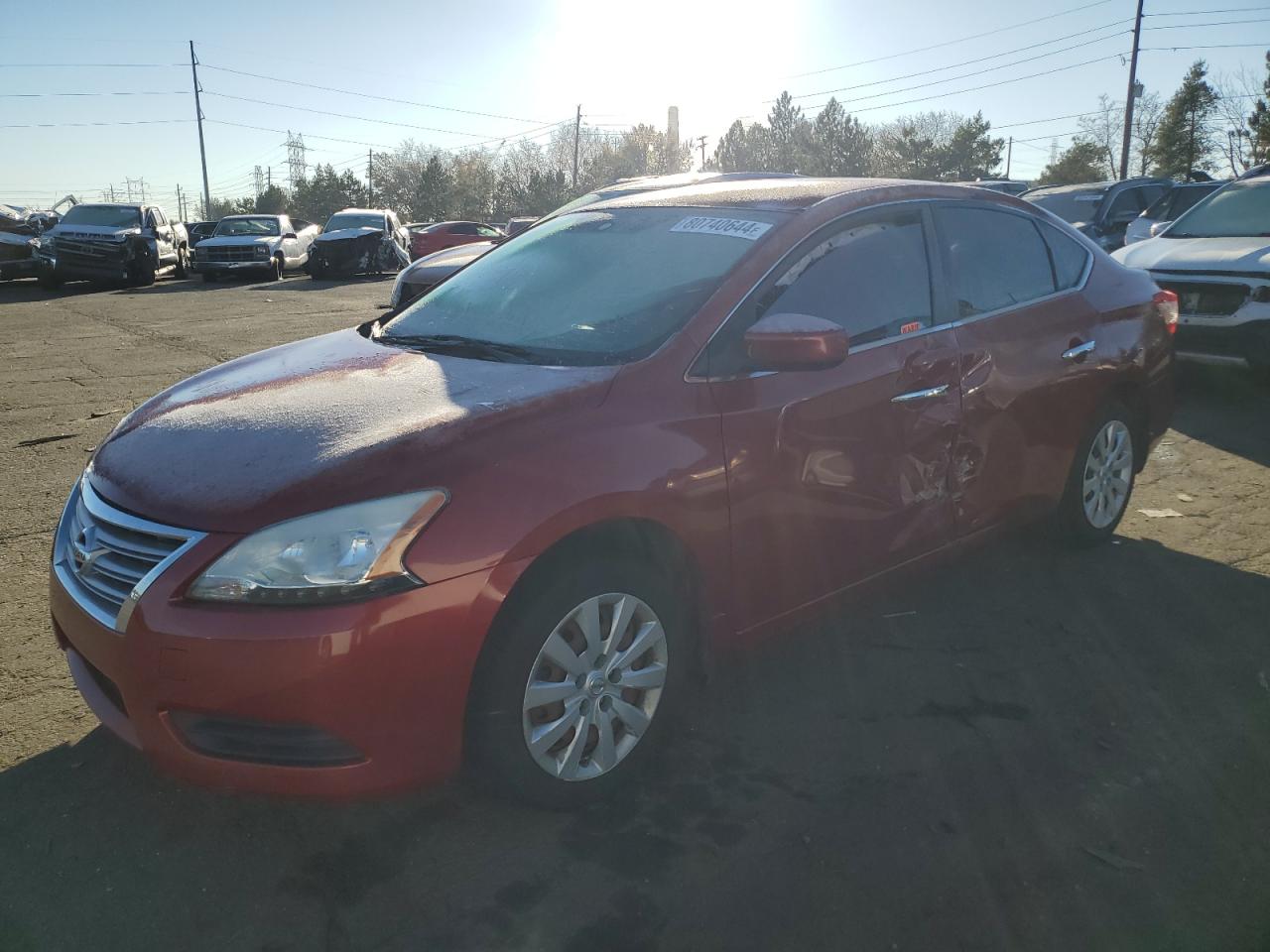 Lot #3004410759 2014 NISSAN SENTRA S