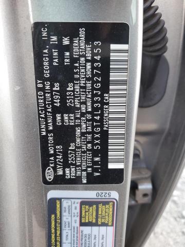 2018 KIA OPTIMA LX - 5XXGT4L33JG273453