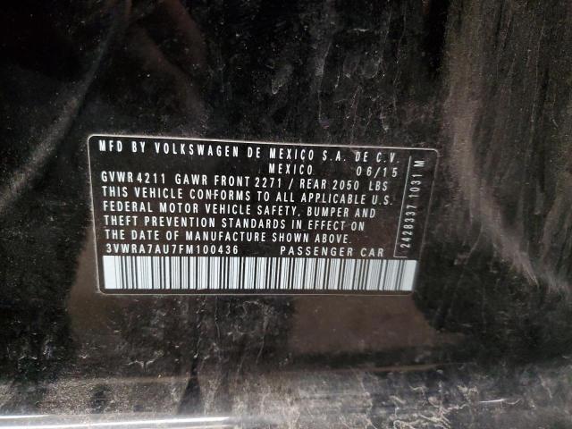 2015 VOLKSWAGEN GOLF TDI - 3VWRA7AU7FM100436