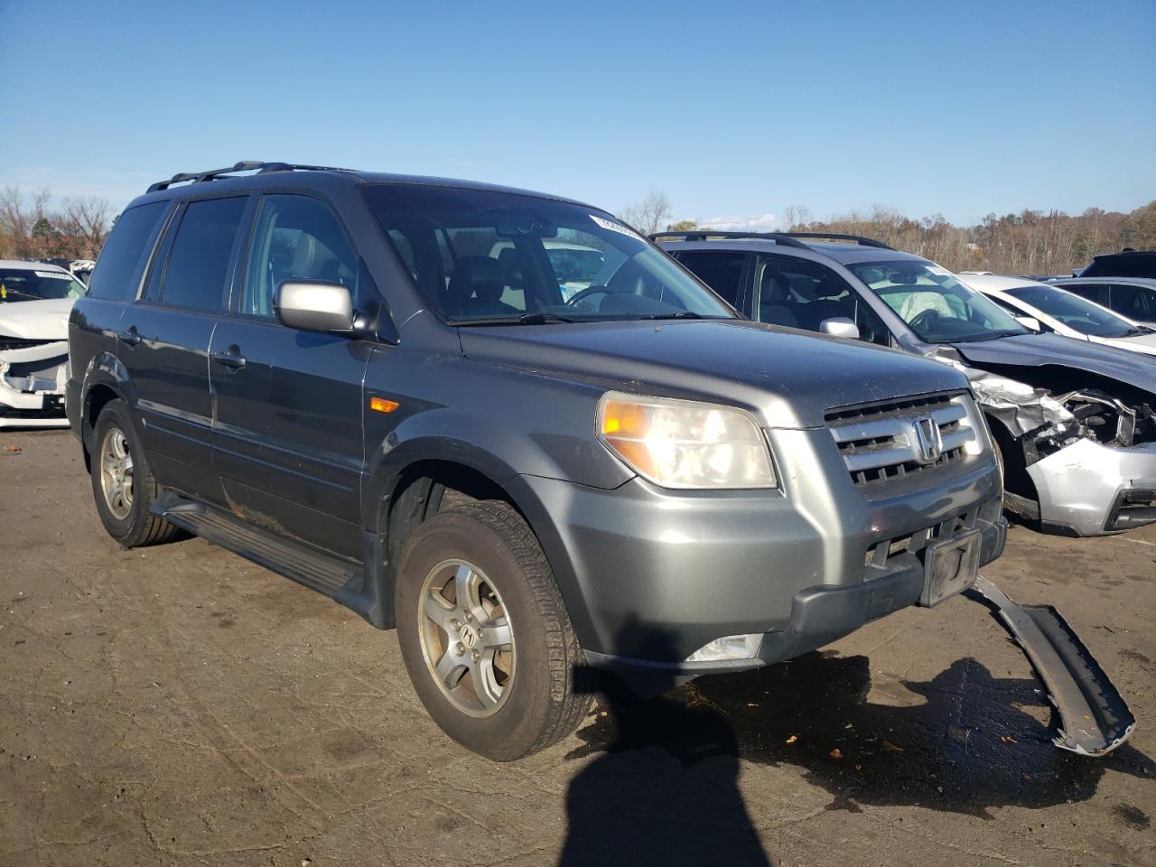 Lot #2976931657 2007 HONDA PILOT EXL