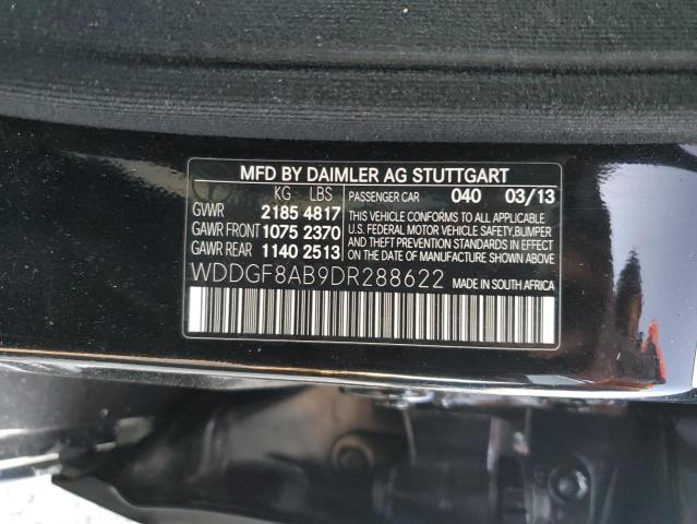 VIN WDDGF8AB9DR288622 2013 MERCEDES-BENZ C-CLASS no.13