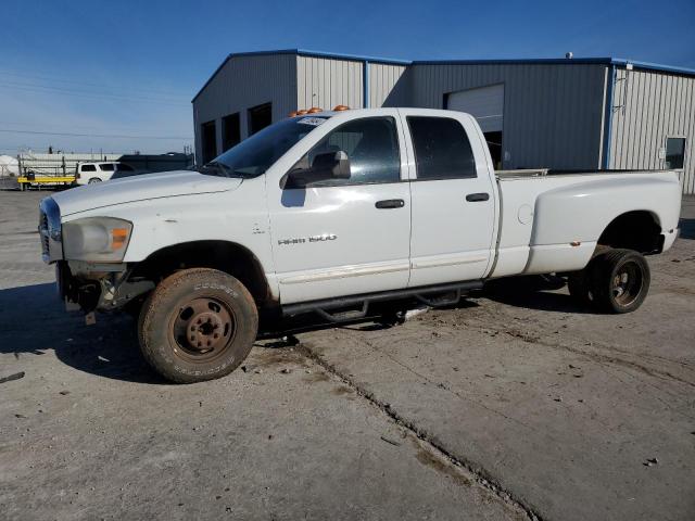 DODGE RAM 3500 S 2007 white crew pic diesel 3D7MX48A87G788930 photo #1