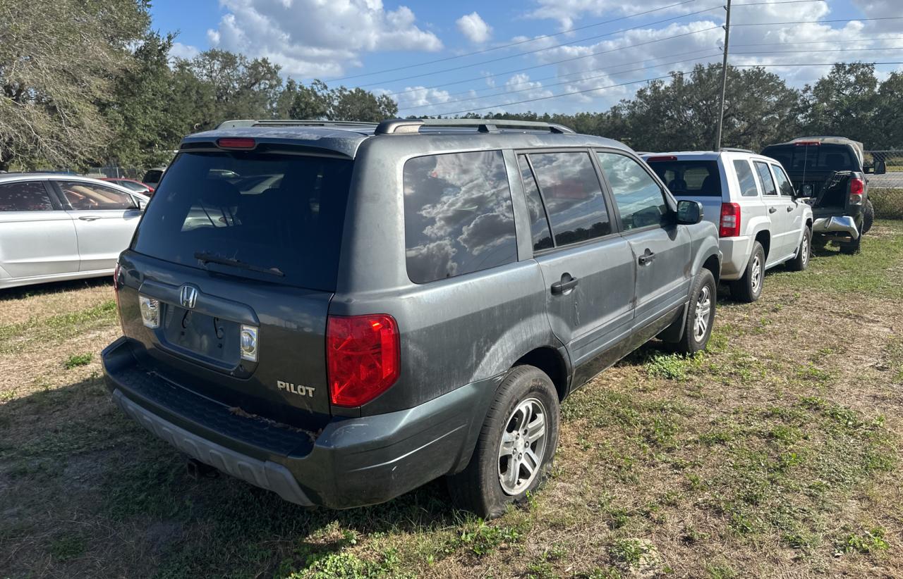 Lot #2976253509 2004 HONDA PILOT EXL