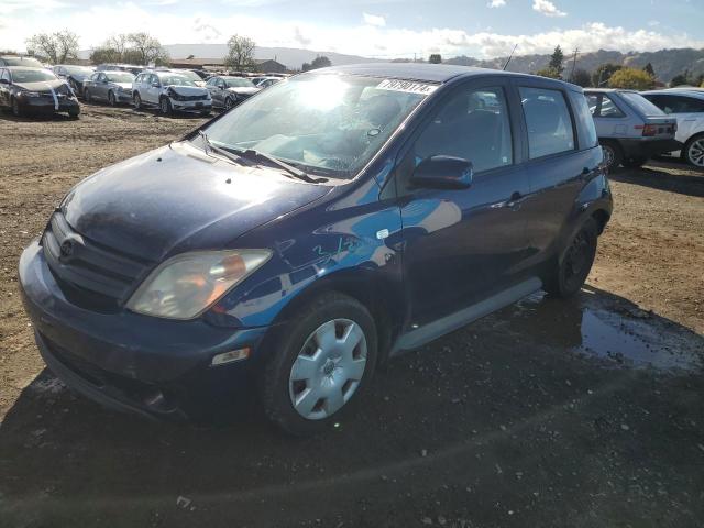 TOYOTA SCION XA 2005 blue  gas JTKKT624050089054 photo #1