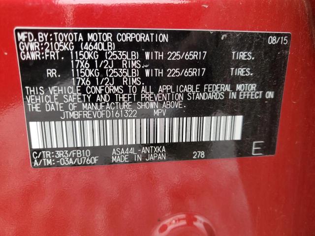 2015 TOYOTA RAV4 LE - JTMBFREV0FD161322