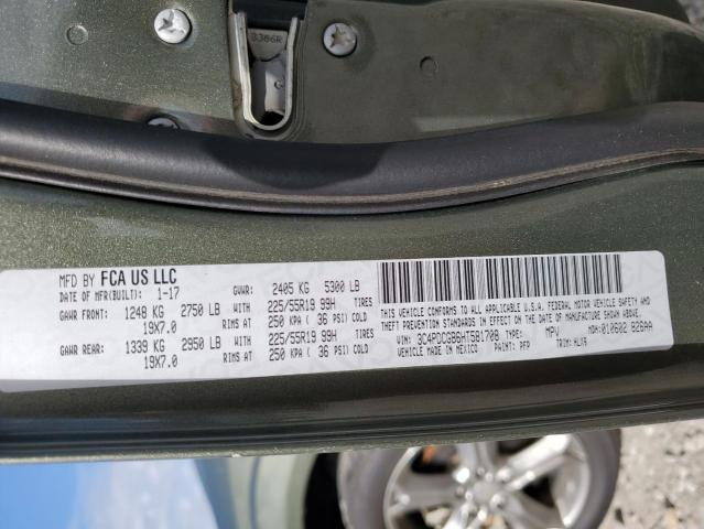2017 DODGE JOURNEY CR - 3C4PDCGB6HT581708