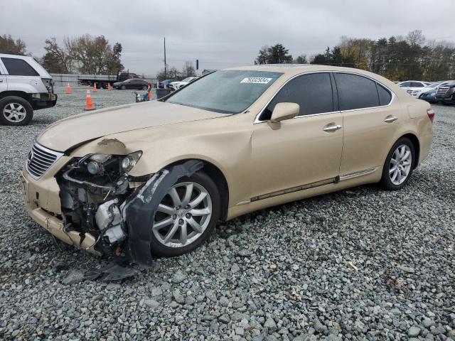 LEXUS LS 460 2007 gold sedan 4d gas JTHBL46F975007933 photo #1