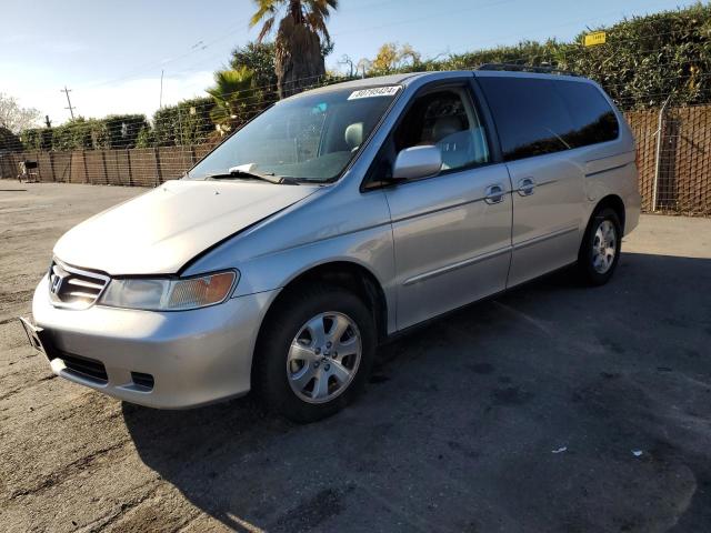 HONDA ODYSSEY EX 2003 silver  gas 5FNRL18993B115788 photo #1