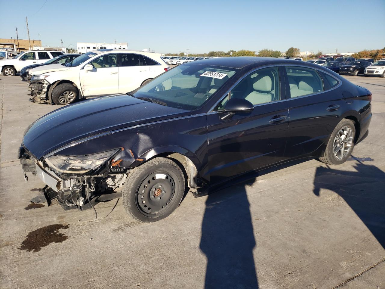 Lot #2988535290 2020 HYUNDAI SONATA SEL