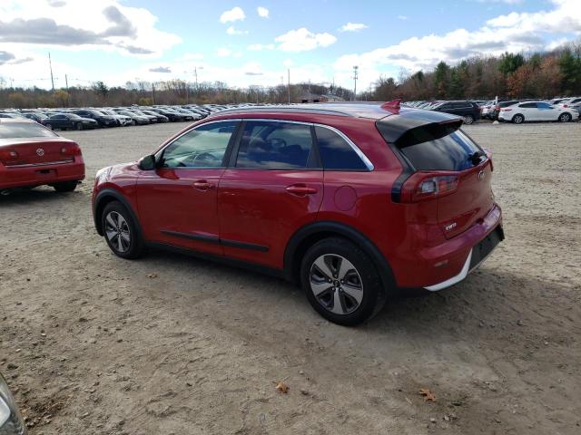 KIA NIRO FE 2017 red  hybrid engine KNDCB3LC5H5084040 photo #3