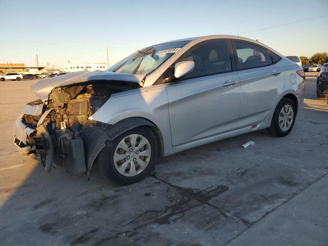 Lot #2996546553 2016 HYUNDAI ACCENT SE