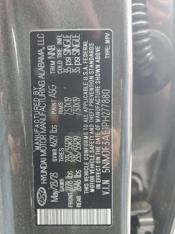 2023 HYUNDAI TUCSON SEL - 5NMJF3AE1PH277880